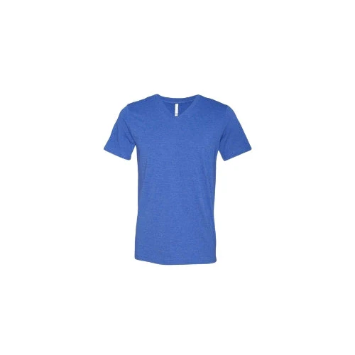3005CVC Bella+Canvas Unisex Heather CVC V-Neck Tee - Image 2